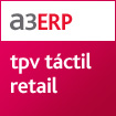 A3ERP TPV táctil retail comercio zapateria tienda 